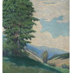 Antoni PROCAJŁOWICZ (1876-1949), Widok na dolinę (1943)