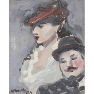 Janusz Maria BRZESKI (1907-1957), W loży (1946)