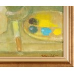 Kiejstut BEREŹNICKI (ur. 1935), Martwa natura z maskami (2002?)