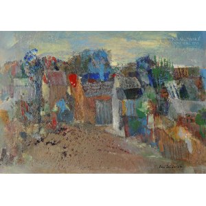 Jan ŚWIDERSKI (1913-2004), Miasteczko