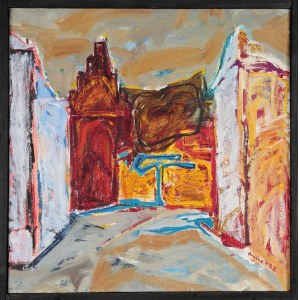 Ryszard Ryho PAPROCKI (ur. 1963), Kraków - kościół Dominikanów (1988)