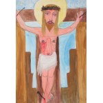 Marianna WIŚNIOS (1909 (?)-1996), Święci - zestaw trzech prac (1994)