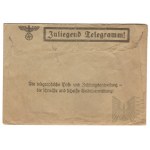Third Reich - RADOM Envelope Telegram and Postage Stamp General Governorate