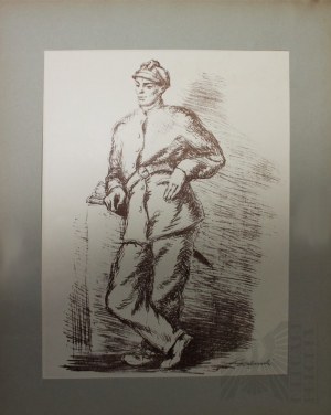 Autolitografii Artystów Legionistów 1935 - Stanisław Dąbrowski “Besslerczyk”