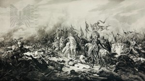 Juliusz Kossak, Bitwa pod Płowcami - Heliograwiura 1914r