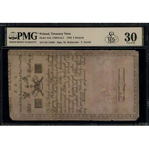 5 złotych polskich, 8.06.1794; seria N.D.2, numeracja 1...