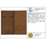 50 zloty polacchi, 8.06.1794; serie D, numerazione 2968....