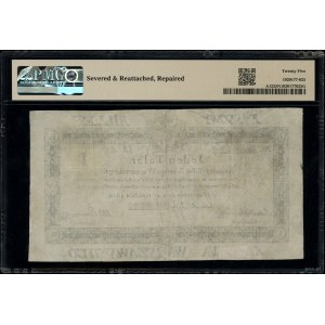 1 tolar, 1.12.1810; série A, číslování 63957, signatura co...