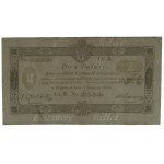 2 thalers, 1.12.1810; series B, numbering 8386; signature co...