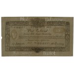5 talarów, 1.12.1810; seria C, numeracja 59851; podpis ...