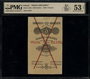 5 złotych polskich (wzór strony głównej), 1.05.1830; be...