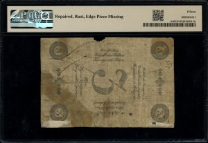 3 ruble srebrem, 1858; seria 52, numeracja 2008905, pod...