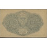 100 polnische Mark, 15.02.1919; Serie N, Nummerierung 0044....