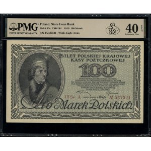 100 Polish marks, 15.02.1919; series III-A, numbering ...