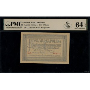 1 Polish mark, 17.05.1919; IAA series, numbering 168.35....
