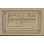 1 Polish mark, 17.05.1919; IAA series, numbering 168.35....
