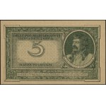 5 polnische Mark, 17.05.1919; Serie S, Nummerierung 200319....