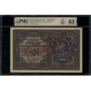1.000 marek polskich, 23.08.1919; seria II-AB, numeracj...