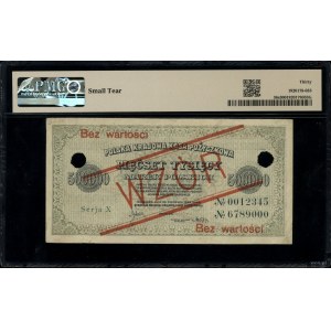 500,000 Polish marks, 30.08.1923; X series, numbering ...
