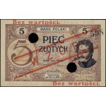 5 gold, 28.02.1919; series 15.A., numbering 037,498, ...