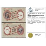 20 złotych, 28.02.1919; seria A.12, numeracja 024387, c...