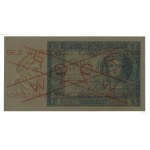5 złotych, 2.01.1930; seria N., numeracja 0000000, czer...