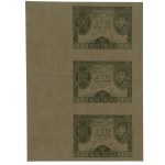100 oro, 9.11.1934; prova di stampa in verde ...