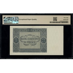 5 złotych, 1.08.1941; seria AC, numeracja 3199476; Luco...