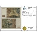 100 złotych, 1.08.1941; seria D, numeracja 1426070; Luc...