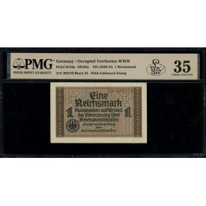 Reichskreditkasse; 1 Reichsmark, bez daty (1940-1945); ...