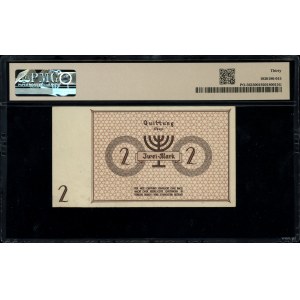 2 marky, 15.05.1940; bez označenia série, číslovanie 21....