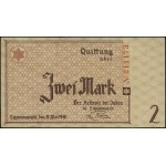 2 marki, 15.05.1940; bez oznaczenia serii, numeracja 21...