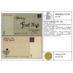 5 marek, 15.05.1940; bez oznaczenia serii, numeracja 00...