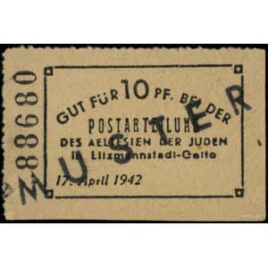 10 fenigów, 17.04.1942; numeracja 88680, stempel MUSTER...