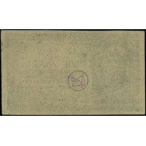 Dobiegniewo II-C. Bon na 2 marki, 30.10.1944; seria A; ...