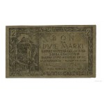 Dobiegniewo II-C. Bon na 2 marki, 30.10.1944; seria A; ...