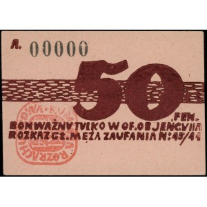 Murnau VII-A. Bon na 50 fenigów, 2.11.1944, numeracja 0...