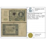 5 złotych, 1.08.1941; seria AF, numeracja 0316189, z st...