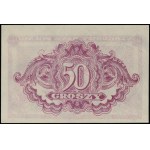 50 groszy, 1944; w klauzuli OBOWIĄZKOWYM, bez oznaczeni...