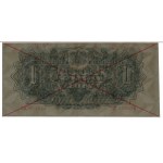 1 złoty, 1944; w klauzuli OBOWIĄZKOWYM, seria ОК, numer...