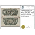 1 złoty, 1944; w klauzuli OBOWIĄZKOWYM, seria ОК, numer...