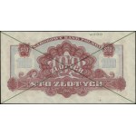 100 złotych, 1944; w klauzuli OBOWIĄZKOWYM, seria АС, n...