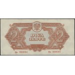 2 złote, 1944; w klauzuli OBOWIĄZKOWE, seria Bn, numera...