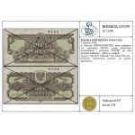5 złotych, 1944; w klauzuli OBOWIĄZKOWE, seria zastępcz...