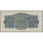 10 złotych, 1944; w klauzuli OBOWIĄZKOWE, seria An, num...