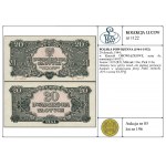 20 złotych, 1944; w klauzuli OBOWIĄZKOWE, seria Ar, num...