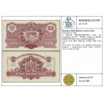 100 złotych, 1944; w klauzuli OBOWIĄZKOWE, seria Ay, nu...