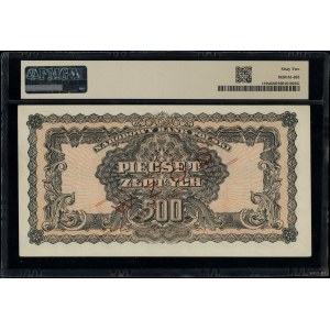 500 złotych, 1944; w klauzuli OBOWIĄZKOWE, seria Az, nu...