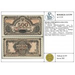 500 złotych, 1944; w klauzuli OBOWIĄZKOWE, seria Az, nu...