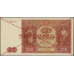100 złotych, 15.05.1946; seria A, numeracja 1234567 / 8...